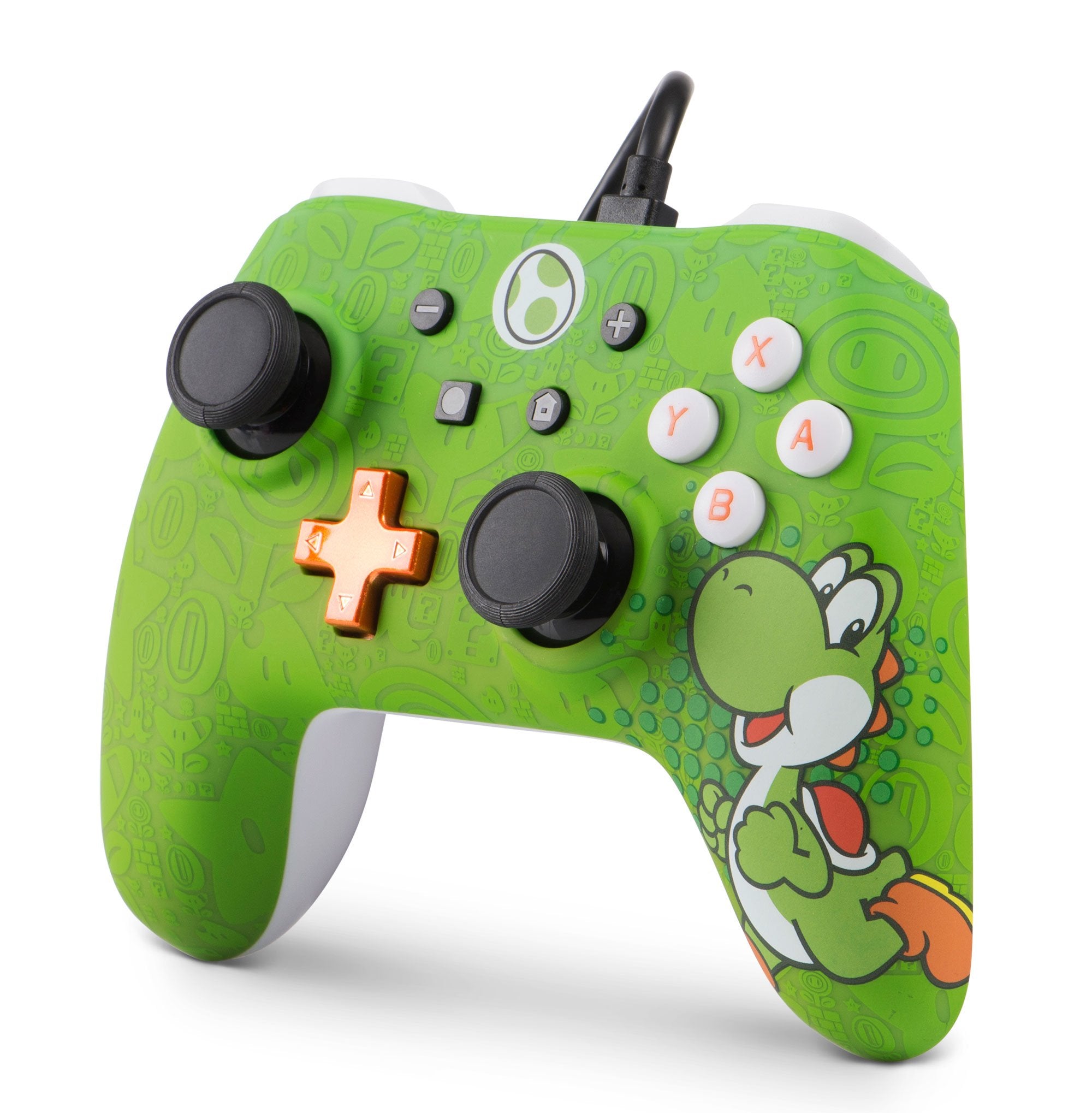 Mando Wired Controller Nintendo Switch Súper Mario Yoshi Usb 2.0 1.8m