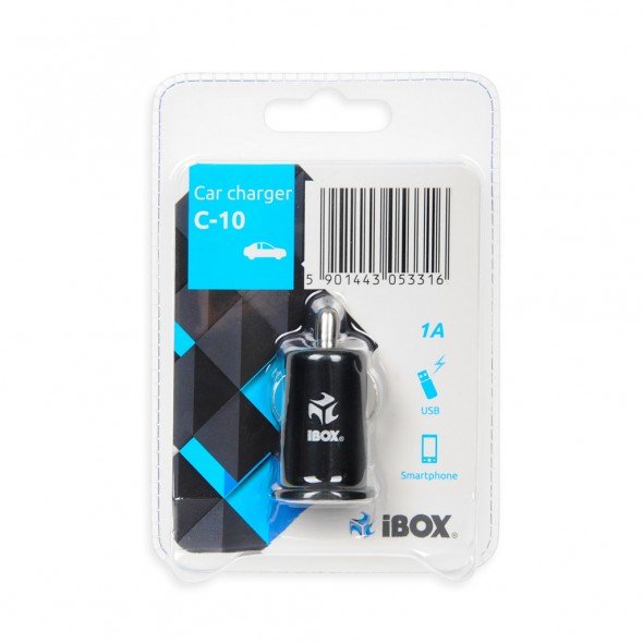 EAN 5901443053316 - iBox ICC10B cargador de dispositivo móvil Smartphone Negro Encendedor de cigarrillos Auto imagen 4