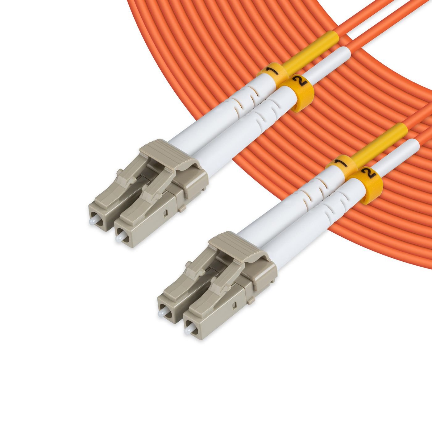Microconnect Lc/Pc-Lc/Pc 10m 62,5/125 Mm Cable De Fibra Optica Naranja