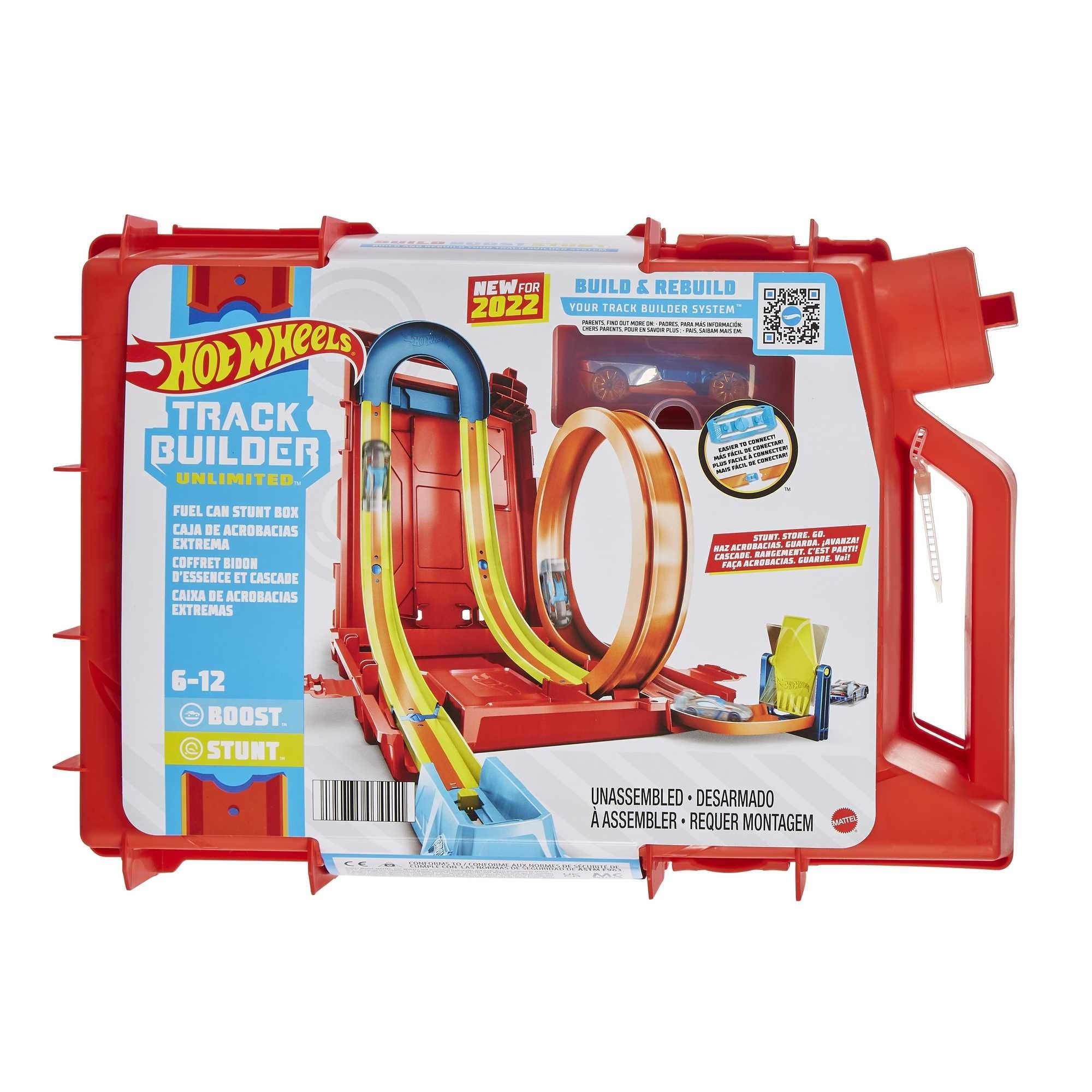 Caja De Acrobacias Bidon Hot Wheels