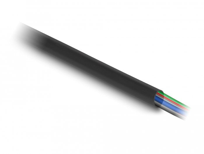 Delock 19000 Pasacables Negro 8 Mm