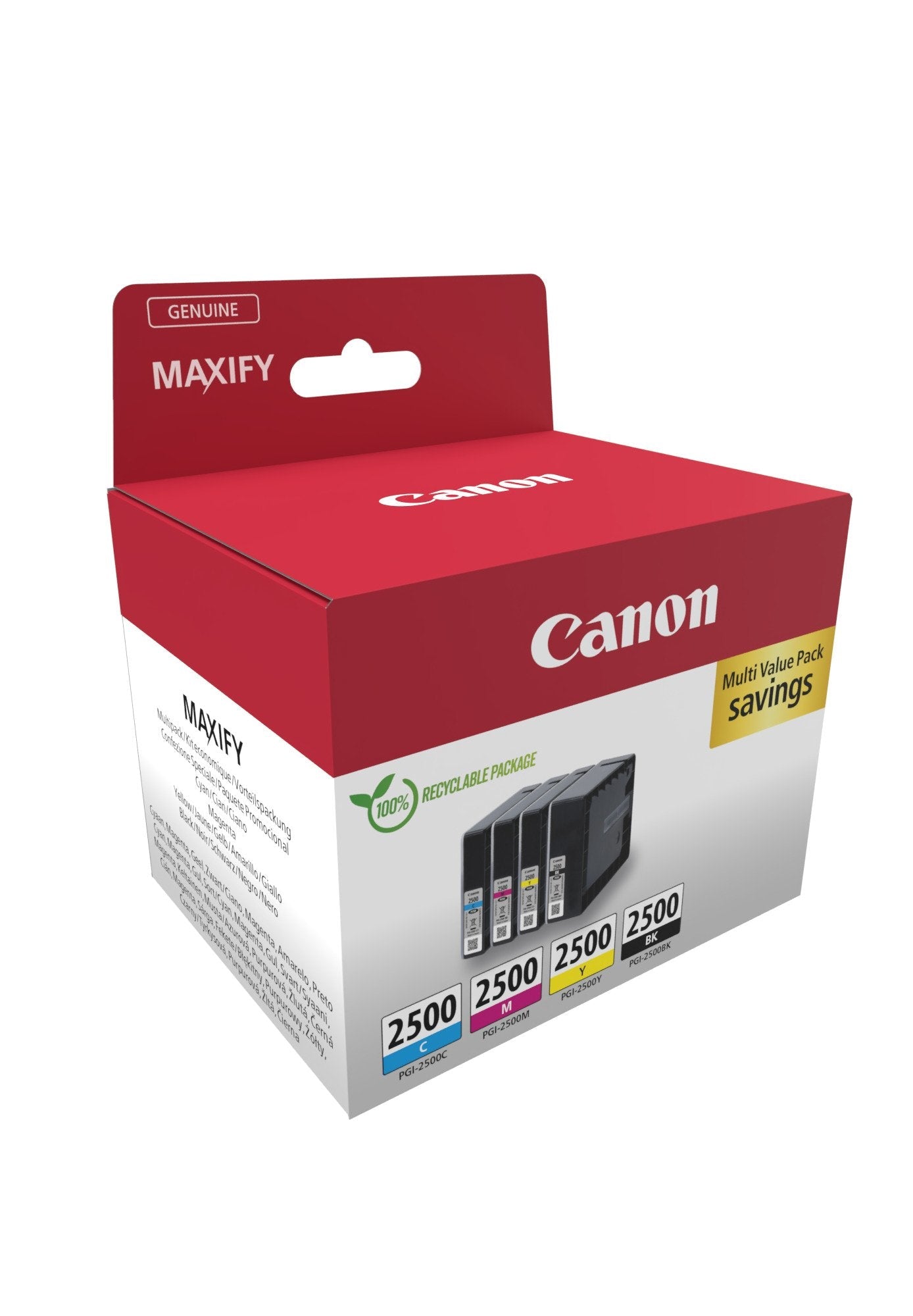 EAN 8714574679044 - Canon 9290B006 cartucho de tinta 4 pieza(s) Original Negro, Cian, Magenta, Amarillo imagen 2