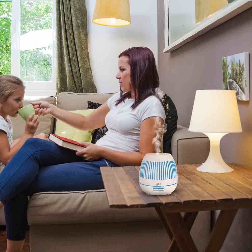 EAN 8426156018379 - Grunkel PEARL ESSENCE humidificador Vapor 0,4 L Blanco 400 W imagen 8
