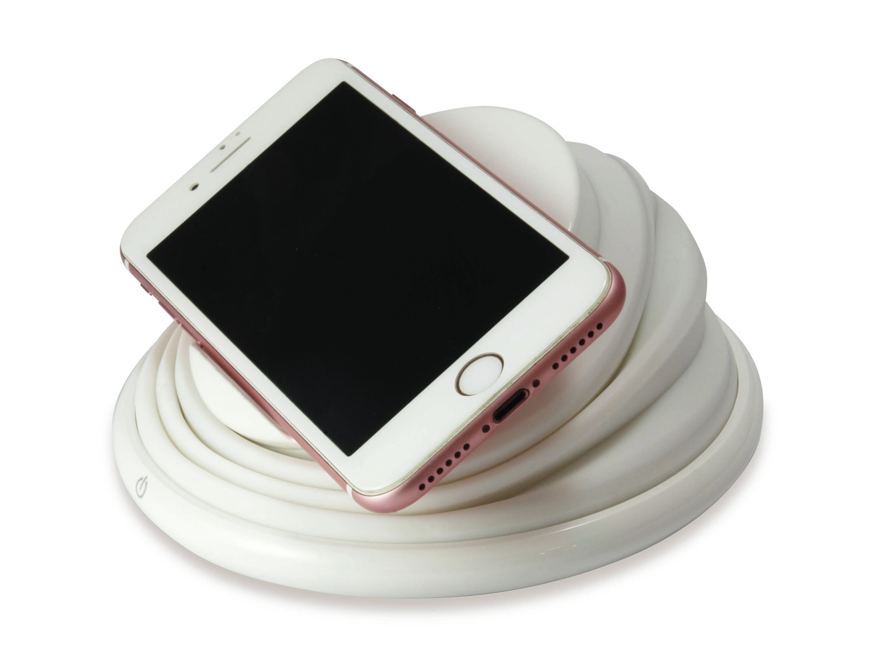 EAN 4015867207123 - Conceptronic GORGON02W cargador de dispositivo móvil Universal Blanco USB Cargador inalámbrico Carga rápi imagen 5