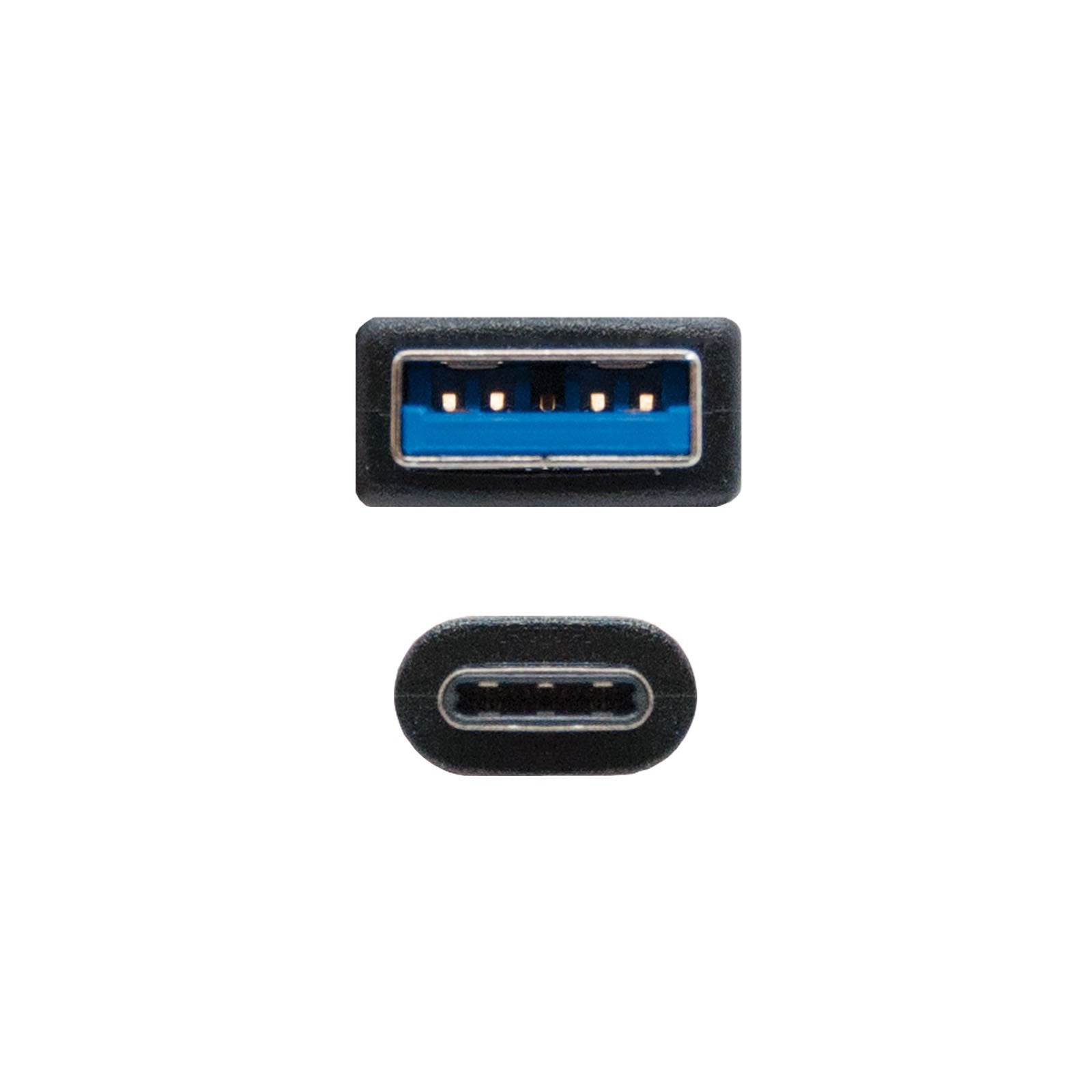 EAN 8433281007802 - Nanocable USB 3.1, 1m cable USB USB 3.2 Gen 2 (3.1 Gen 2) USB C USB A Negro imagen 3