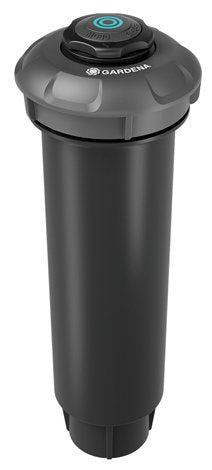 Aspersor Emergente Md80 De Gardena Sprinklersystem (Negro/Gris, Rango De Pulverización De 3,5 A 5 Metros) Md80 08232-20