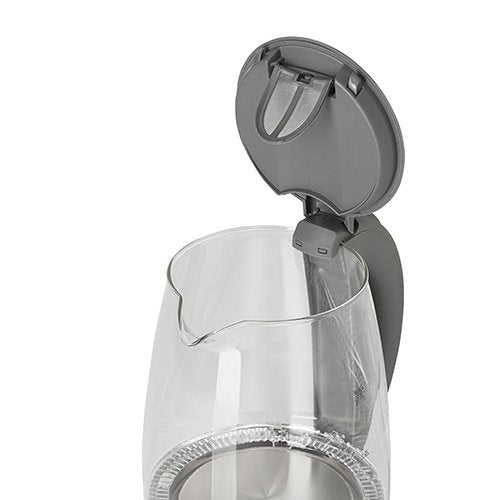 Hervidor De Agua Adler Ad 1286 2 L Gris, Transparente 2200 W