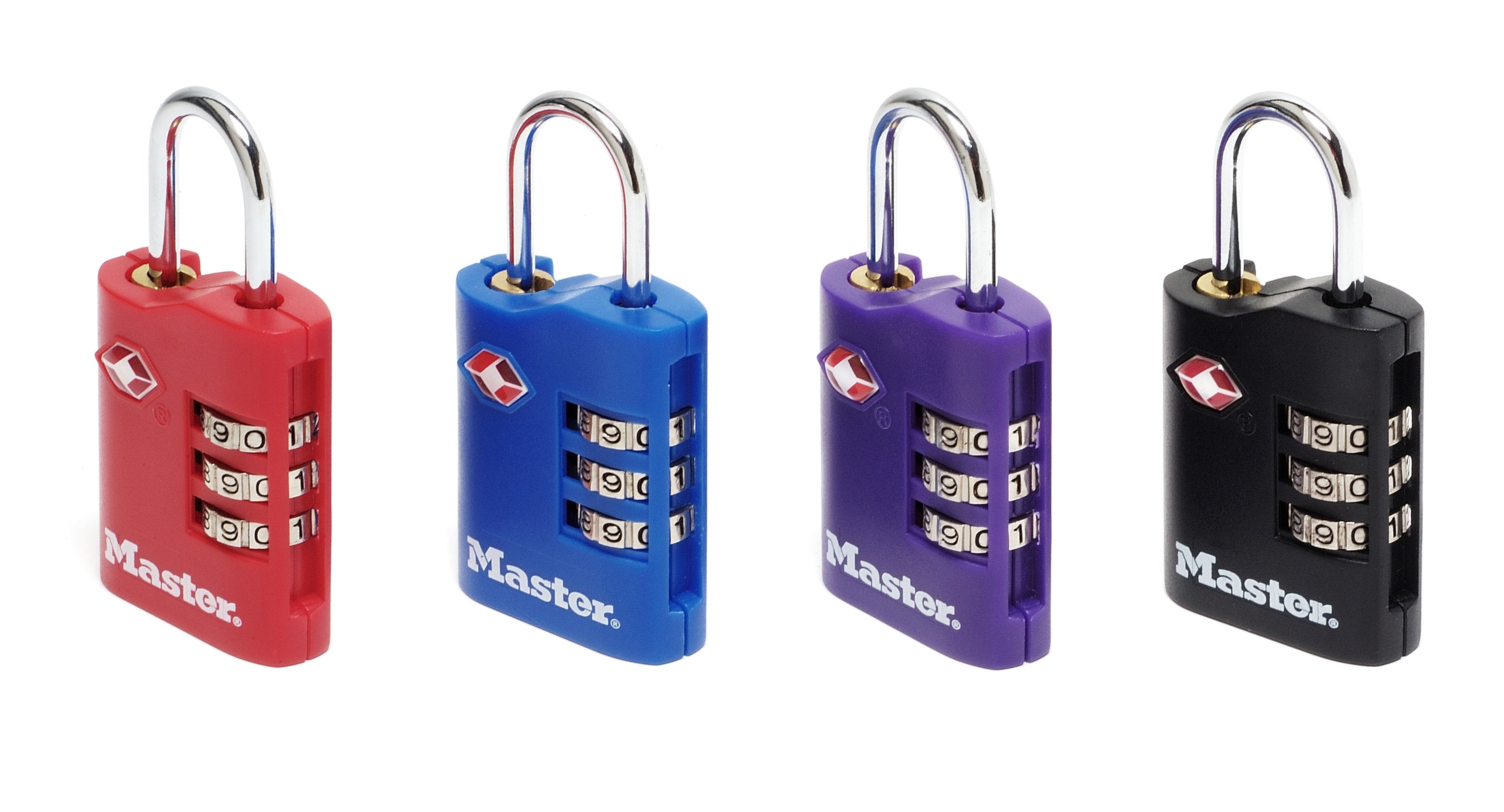 Mamer Lock 2-Er Pack Tsa Zahlenschloss, Zufällige Farbe