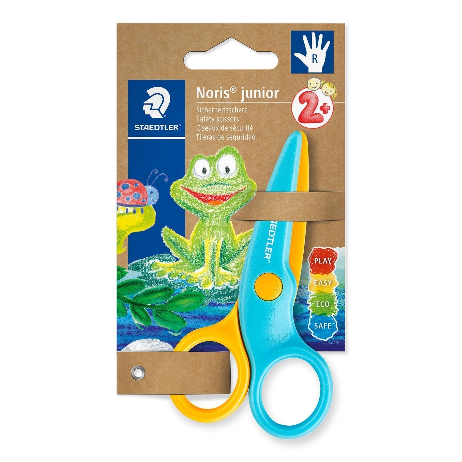 EAN 4007817088159 - Staedtler Noris Junior Corte recto Azul, Amarillo imagen 1