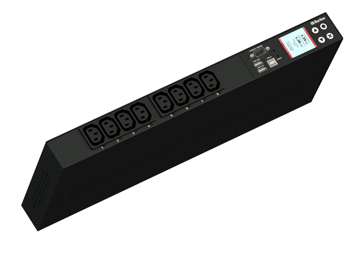 EAN 0785813015419 - Raritan PX3-5190R unidad de distribución de energía (PDU) 8 salidas AC 1U Negro imagen 1