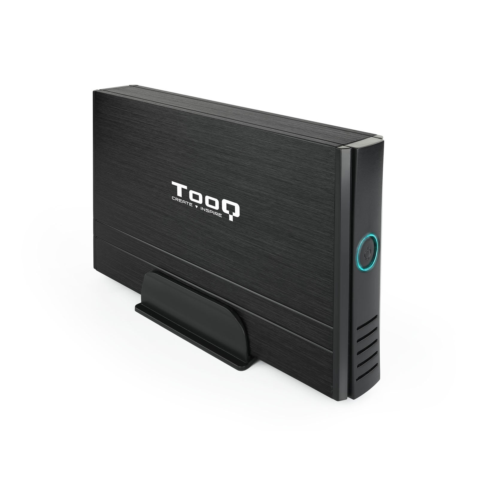 EAN 8433281006577 - TooQ TQE-3520B caja para disco duro externo Caja de disco duro (HDD) Negro 3.5" imagen 1