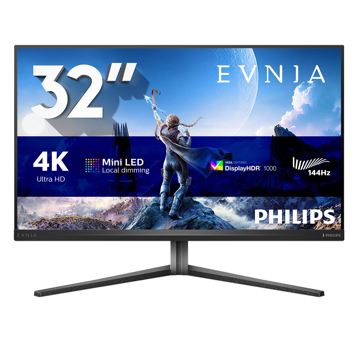 EAN 8712581805951 - Philips Evnia 32M2N6800M/00 pantalla para PC 80 cm (31.5") 3840 x 2160 Pixeles 4K Ultra HD LCD Gris imagen 1