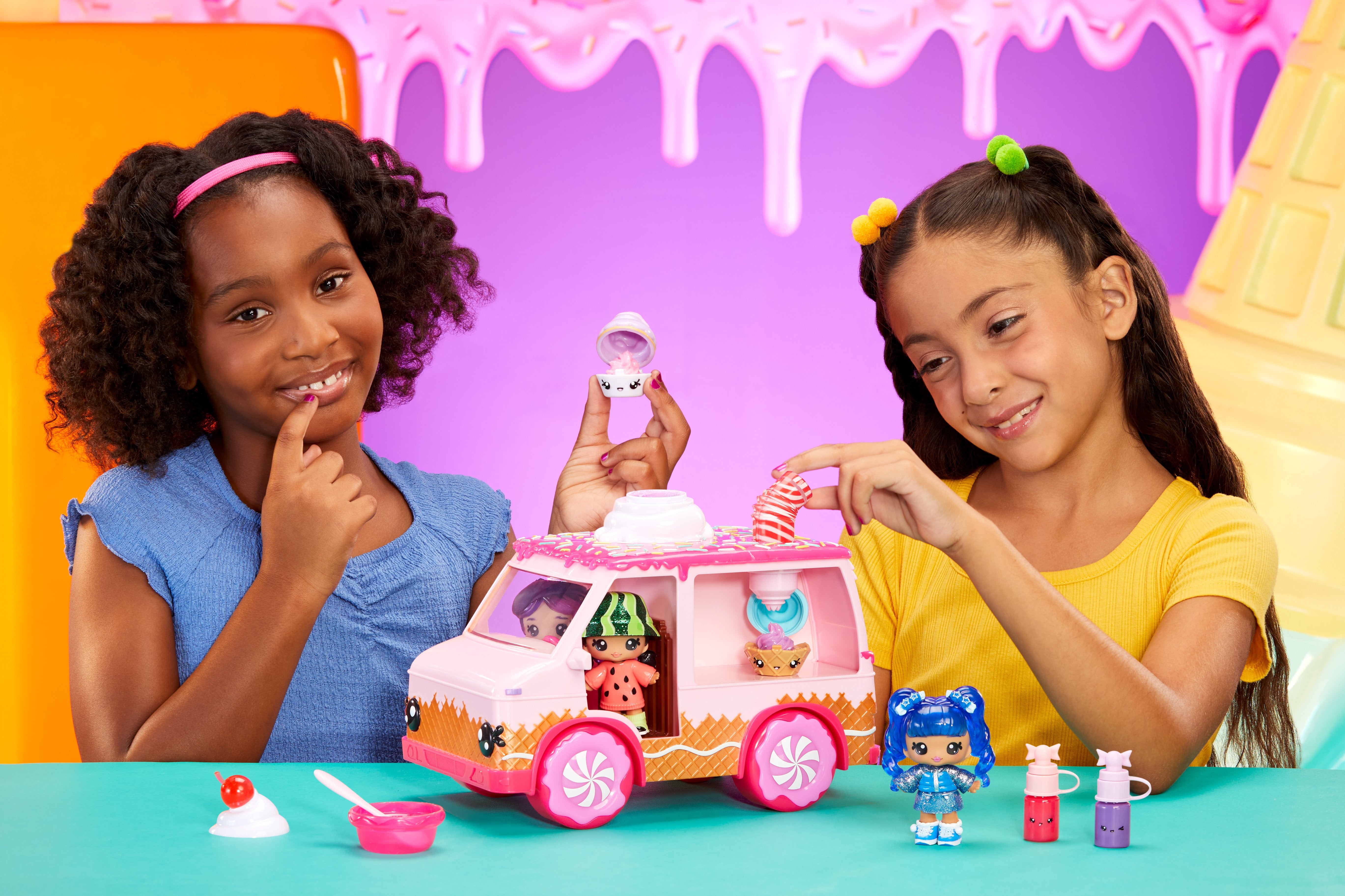 EAN 0035051541073 - MGA Entertainment Yummiland Lipgloss Truck Tráiler de juguete imagen 6