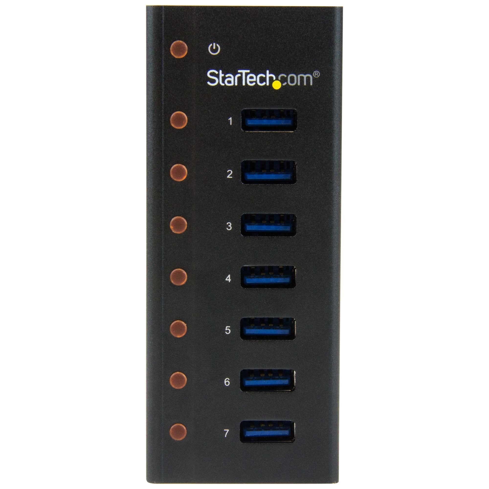 Startech Hub Usb 3.0 7 Puertos  Con Caja De Metal