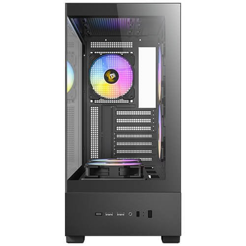 Caja Pc Antec Cx705 Argb Mid-Tower Atx Panoramica 270º 5xvent 120mm Pwm