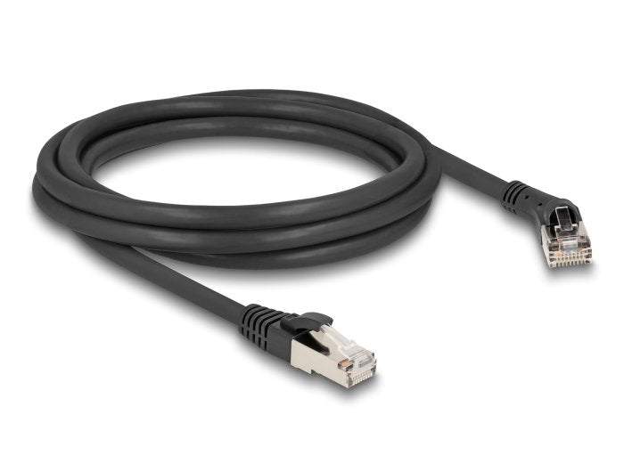Delock Rj45 Cable De Red Cat.8.1 S/Ftp Macho 45° Nach Rechts Angular