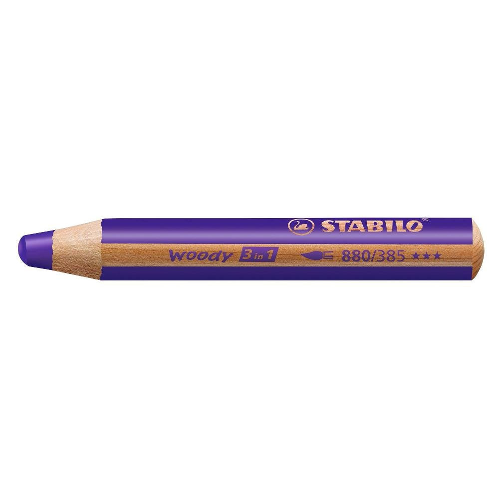 EAN 4006381188807 - STABILO woody 3 in 1 Violeta 1 pieza(s) imagen 1