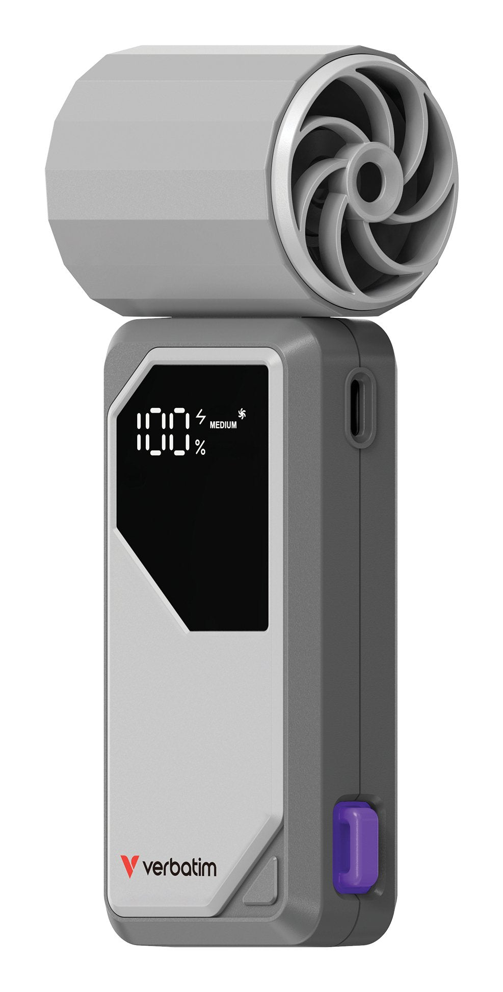 EAN 23942323402 - Verbatim Cool 'n' Go AirJet Gris, Púrpura Ventilador de mano imagen 4