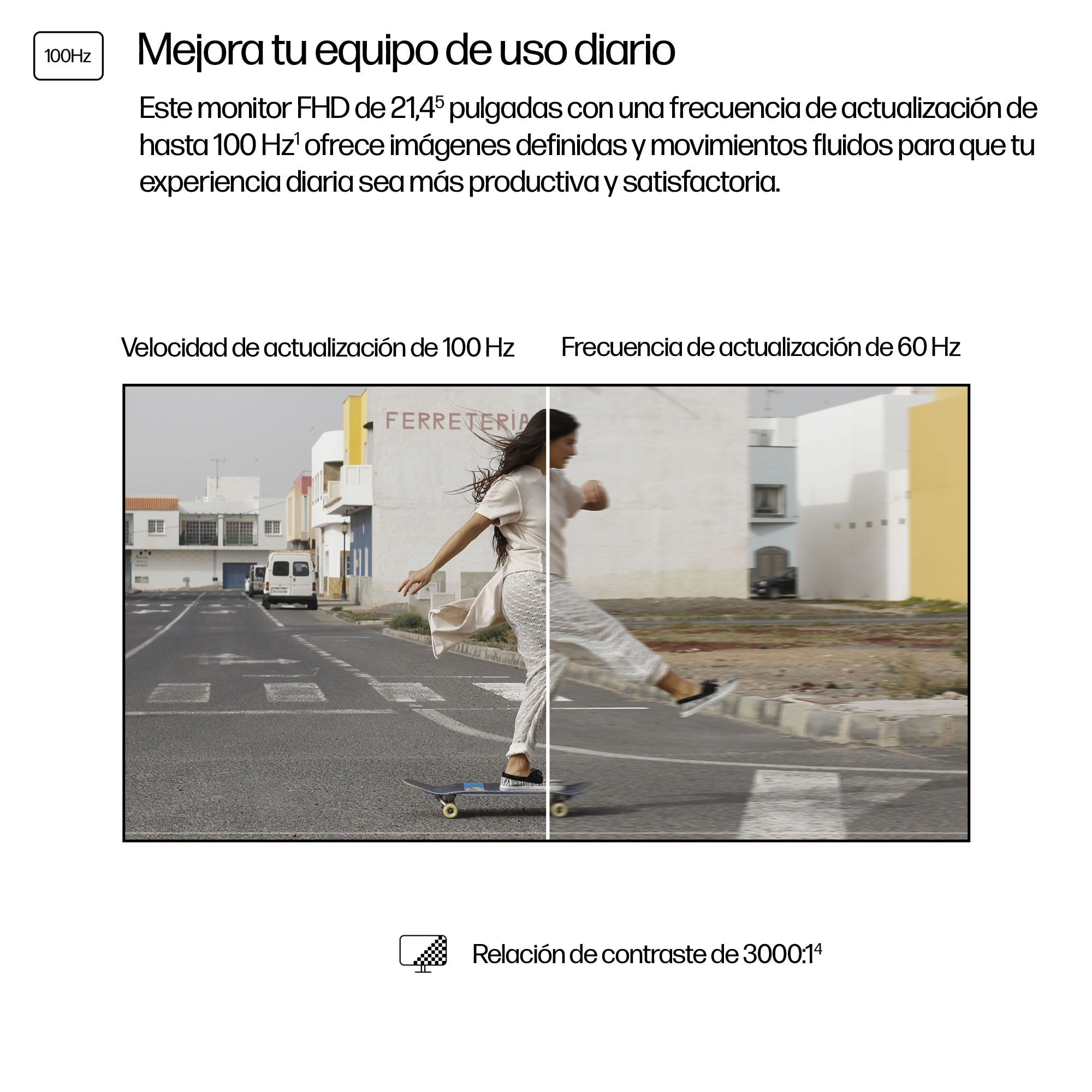 EAN 0198122208715 - HP Series 3 Pro 21.45 inch FHD Monitor - 322pv pantalla para PC 54,5 cm (21.4") 1920 x 1080 Pixeles Full imagen 15