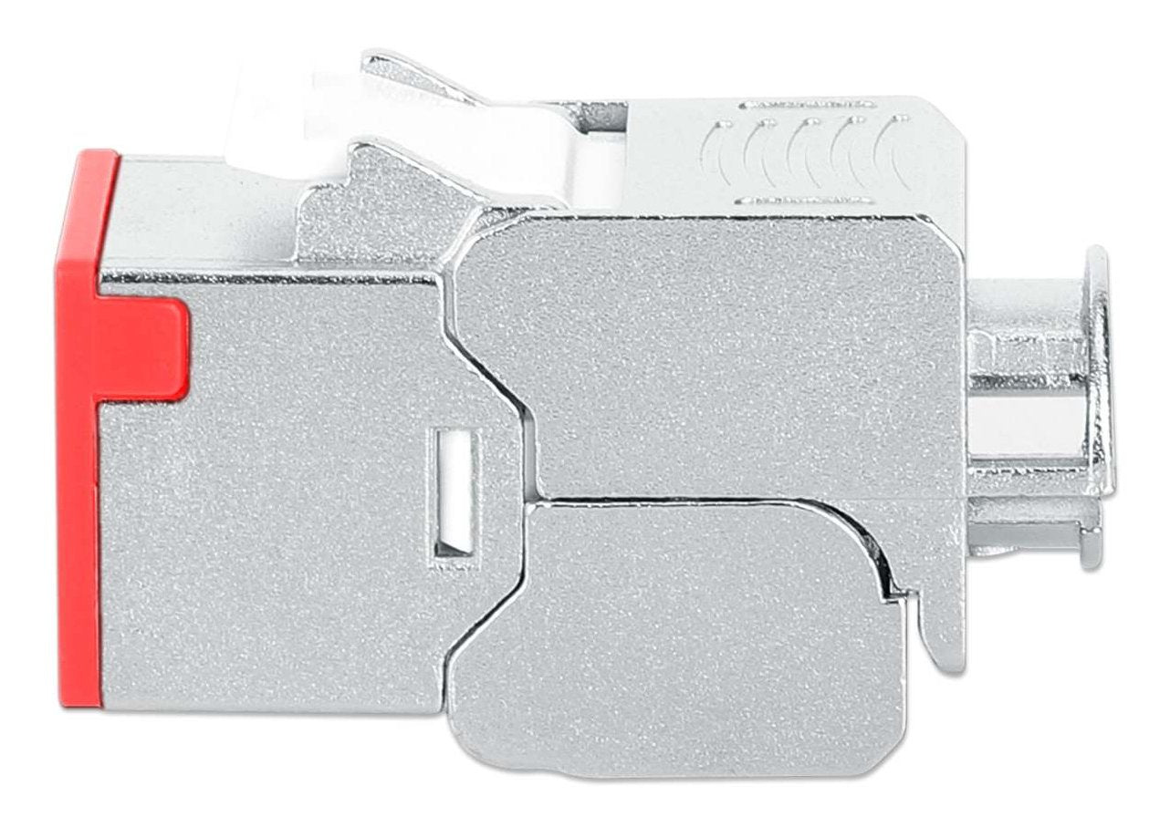 Intellinet Cat6a 10g Mp Keymone-Modul Rot