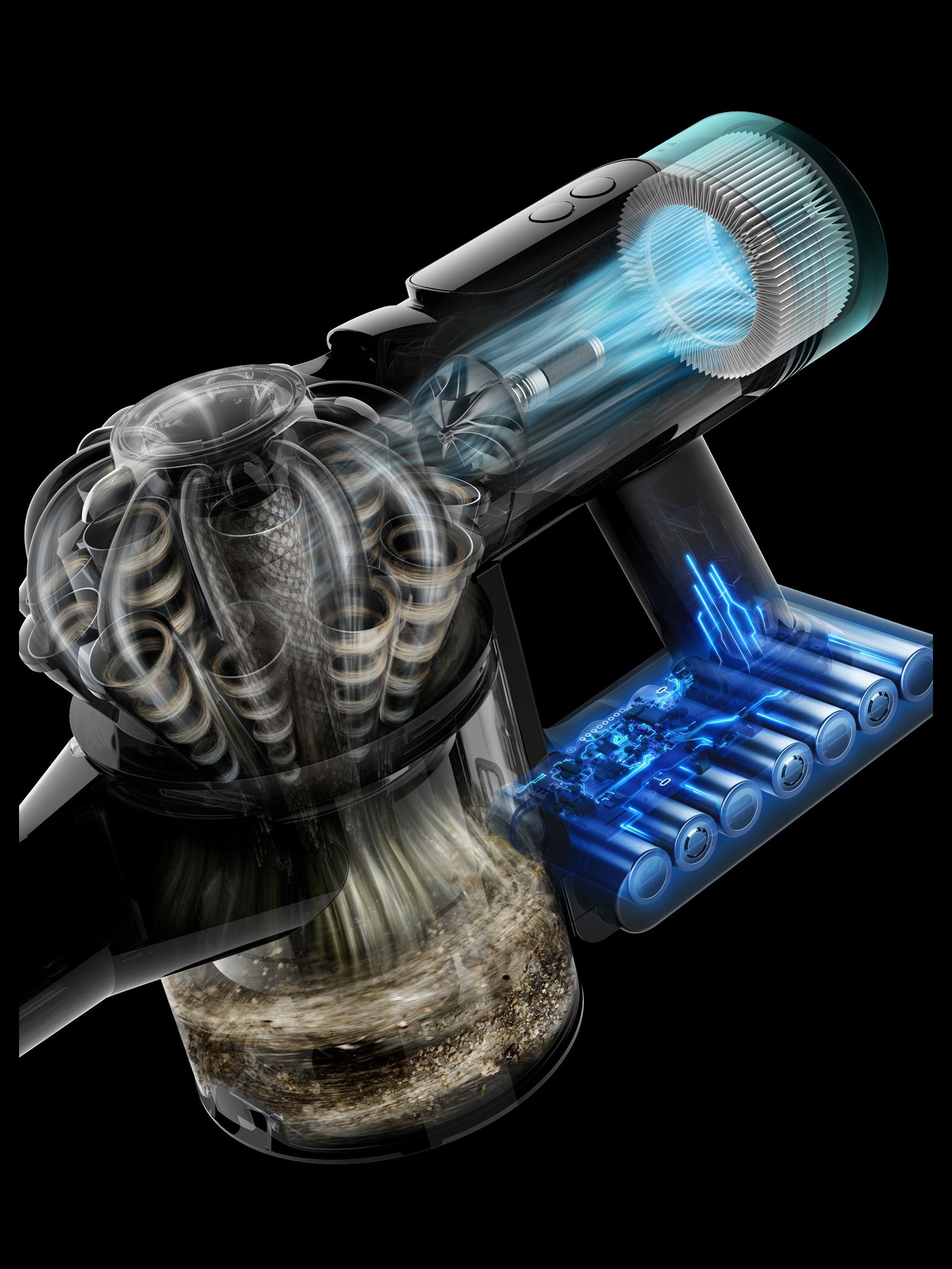 Dyson Dyson Akkustaubsauger V10 Konical 465w Beutellos 419634-01