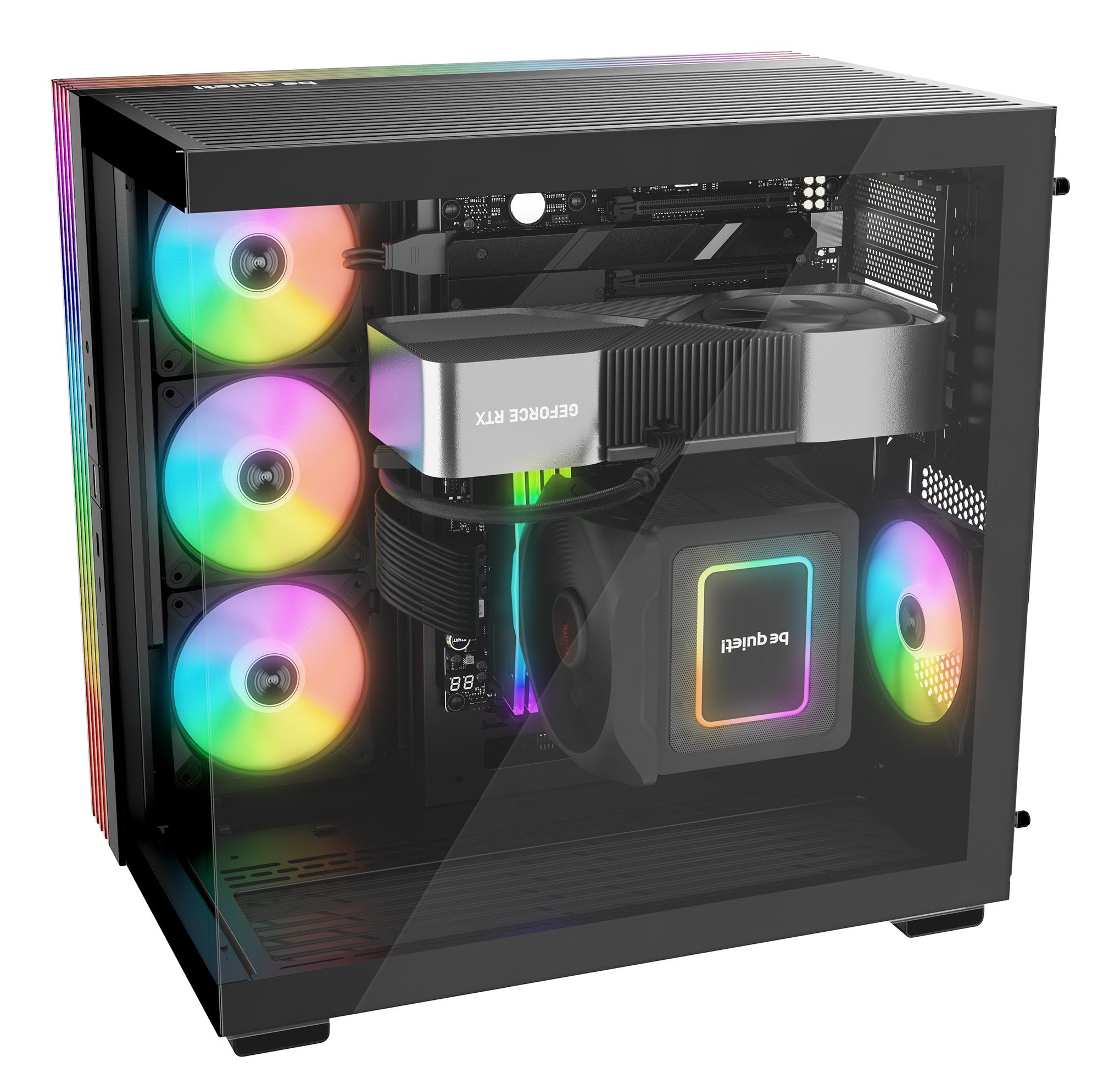 EAN 4260052191712 - be quiet! LIGHT BASE 600 DX Black Midi Tower Negro imagen 5