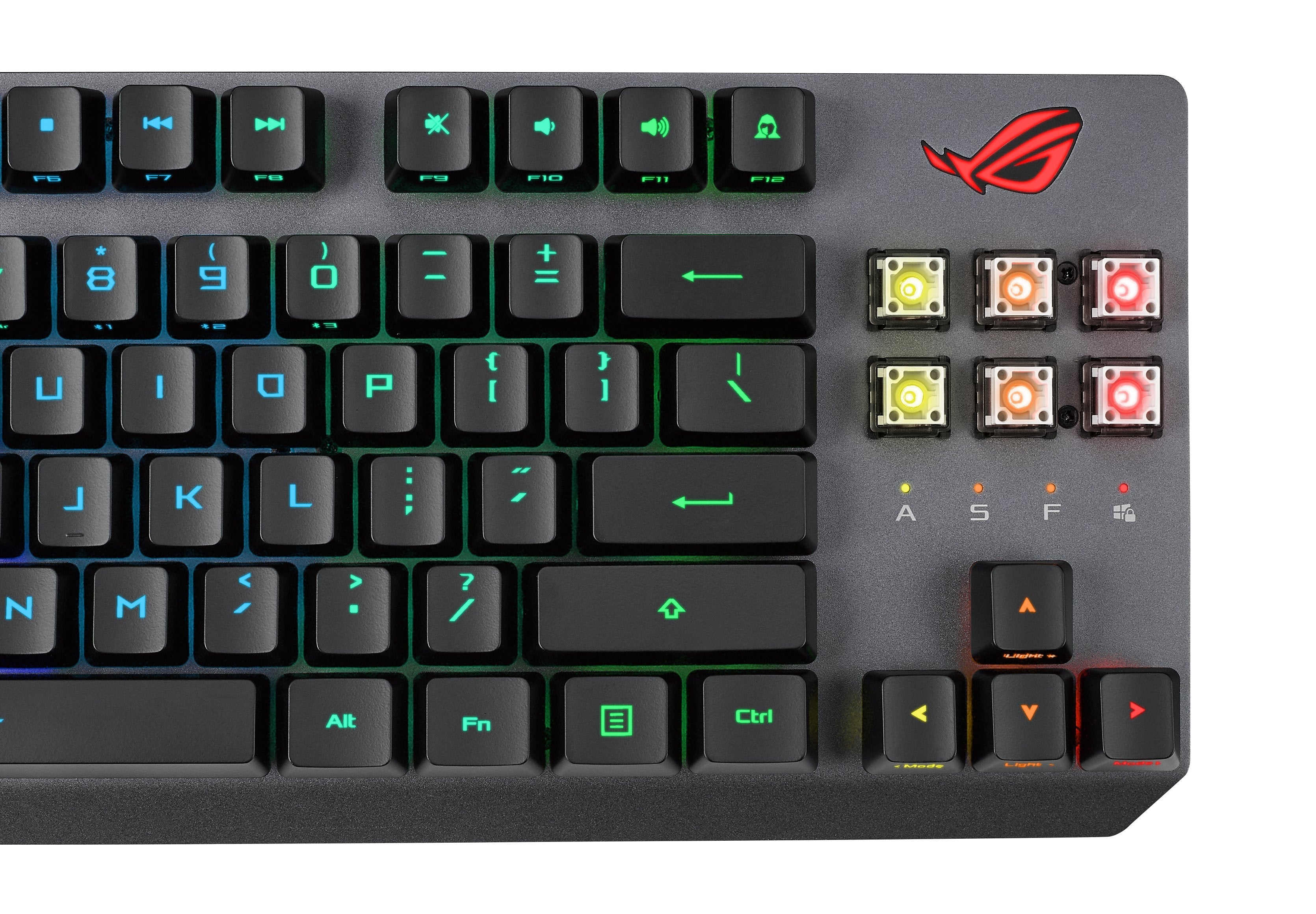 EAN 4711081321897 - ASUS ROG Strix Scope RX TKL Wireless Deluxe teclado Juego USB + RF Wireless + Bluetooth AZERTY Francés Ne imagen 8