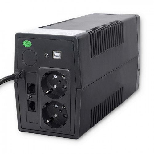 EAN 5901878539775 - Qoltec Monolith sistema de alimentación ininterrumpida (UPS) Doble conversión (en línea) 0,45 kVA 240 W 2 imagen 2