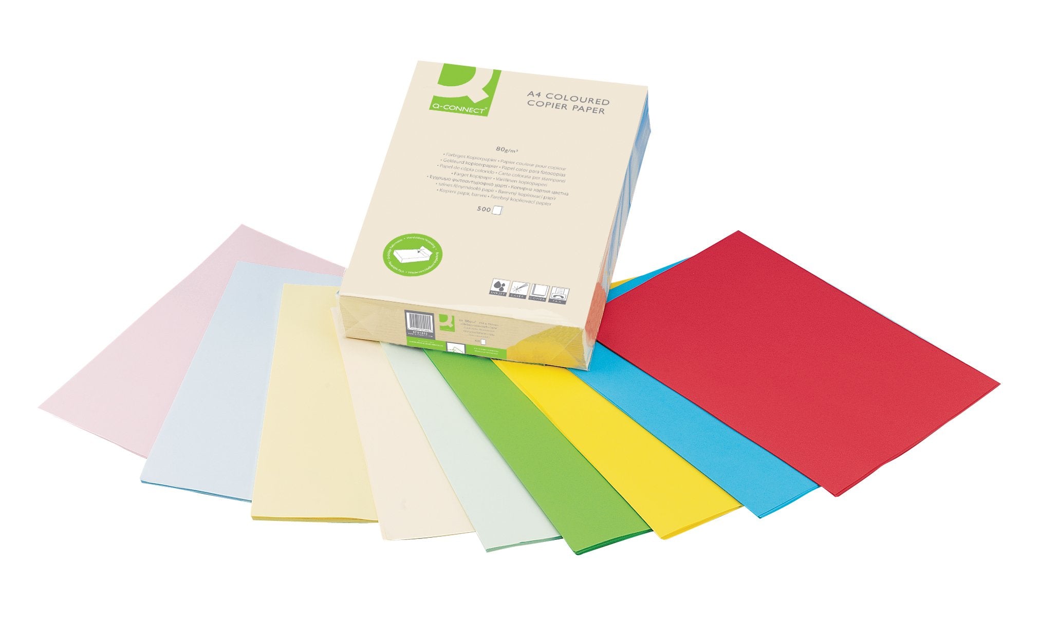 EAN 5705831022430 - Q-CONNECT KF02243 papel para impresora de inyección de tinta imagen 1