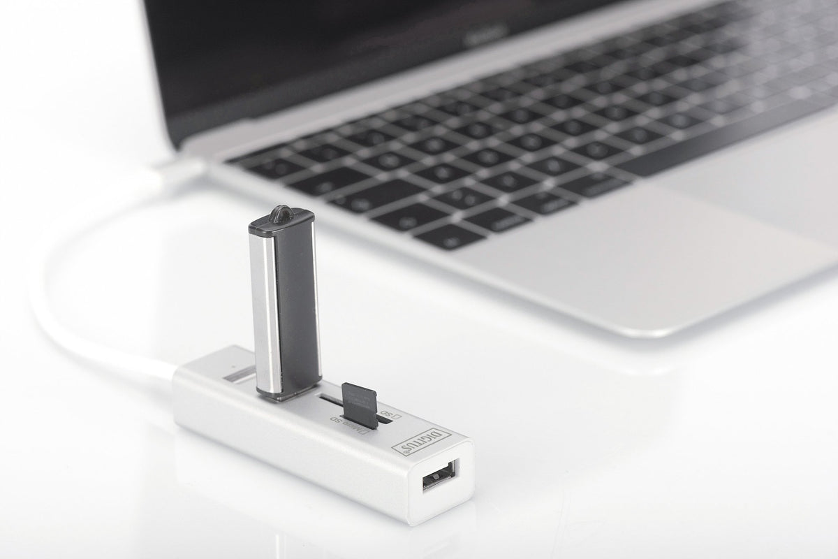 EAN 4016032425830 - Digitus DA-70243 lector de tarjeta USB 2.0 Blanco imagen 4