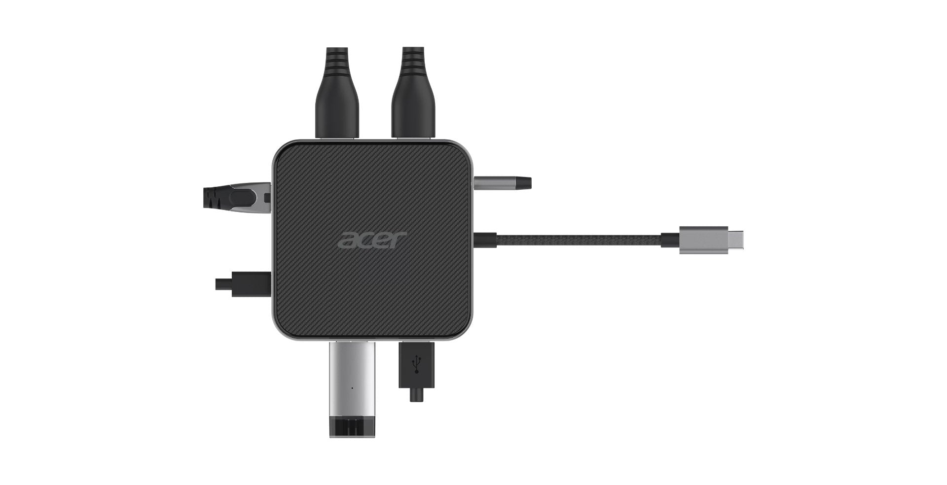 EAN 4712842946397 - Acer 7-in-1 USB 4 Dongle Alámbrico USB4 Negro, Plata imagen 4