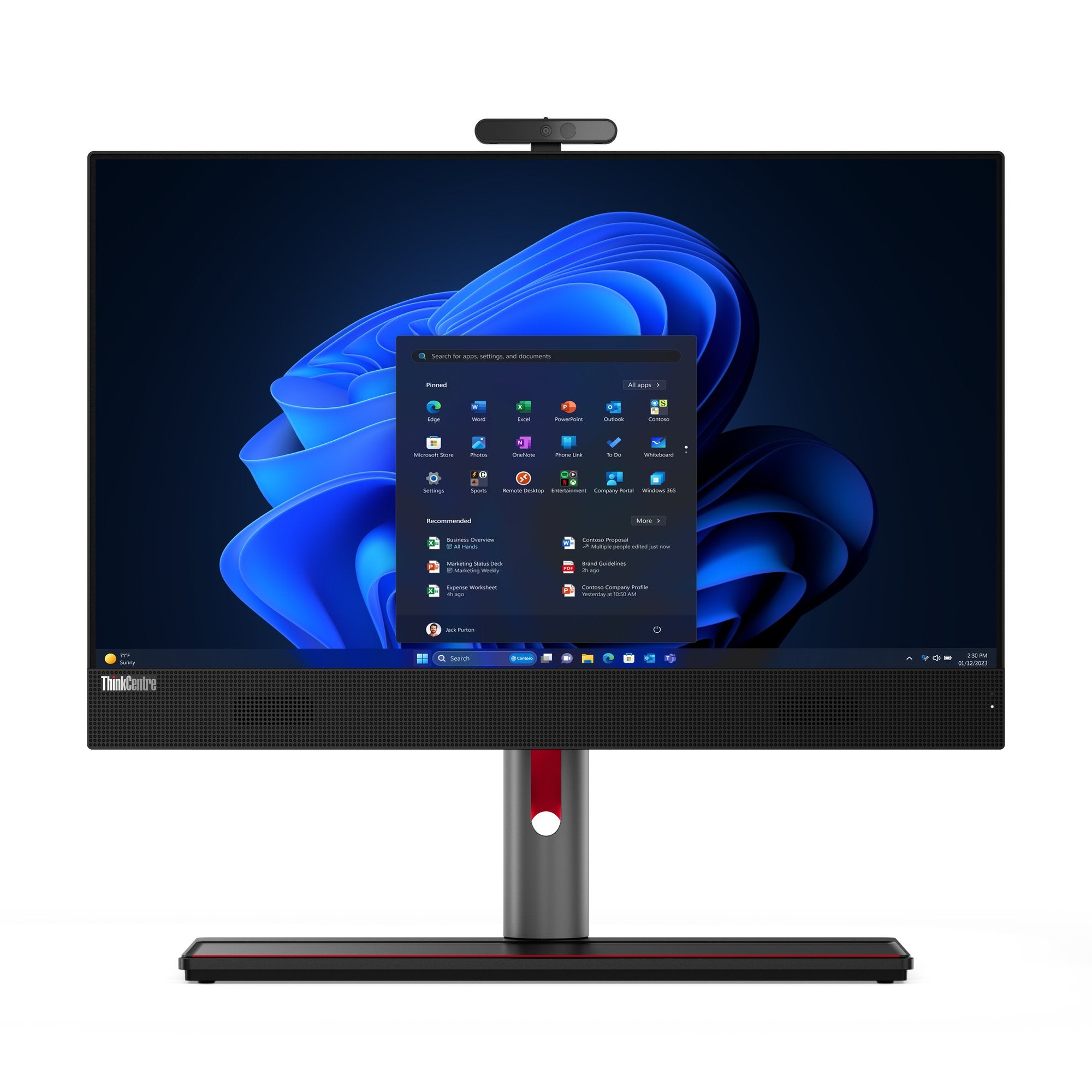 EAN 197531656605 - Lenovo ThinkCentre M90a Gen 5 Intel® Core™ i5 i5-14500 60,5 cm (23.8") 1920 x 1080 Pixeles PC todo en uno imagen 1