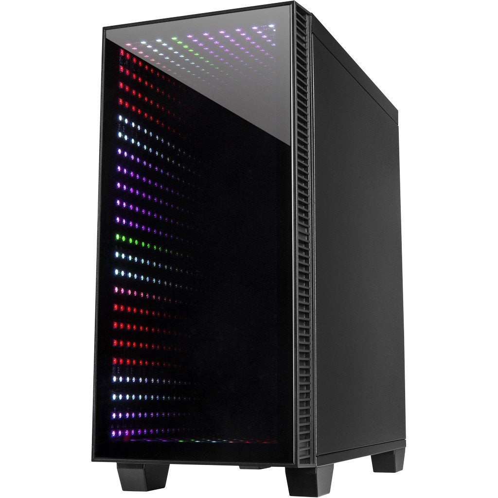 Caja Pc Inter-Tech X-608 Infinity Micro Tower Ventilador 1x120mm Rgb
