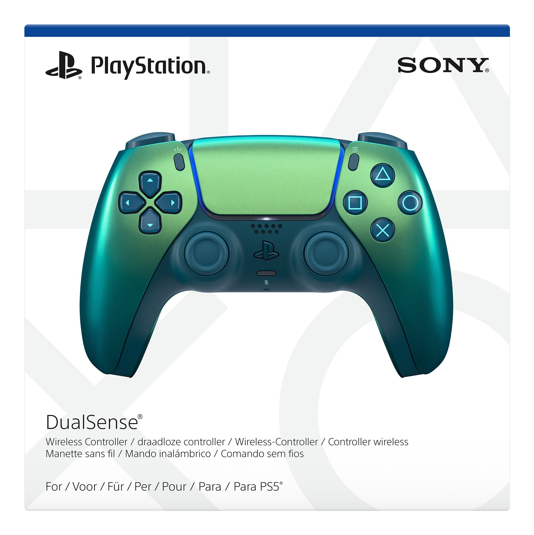 EAN 0711719023913 - Sony DualSense Verde azulado Bluetooth/USB Gamepad Analógico/Digital PlayStation 5, Android, MAC, PC, iOS imagen 8