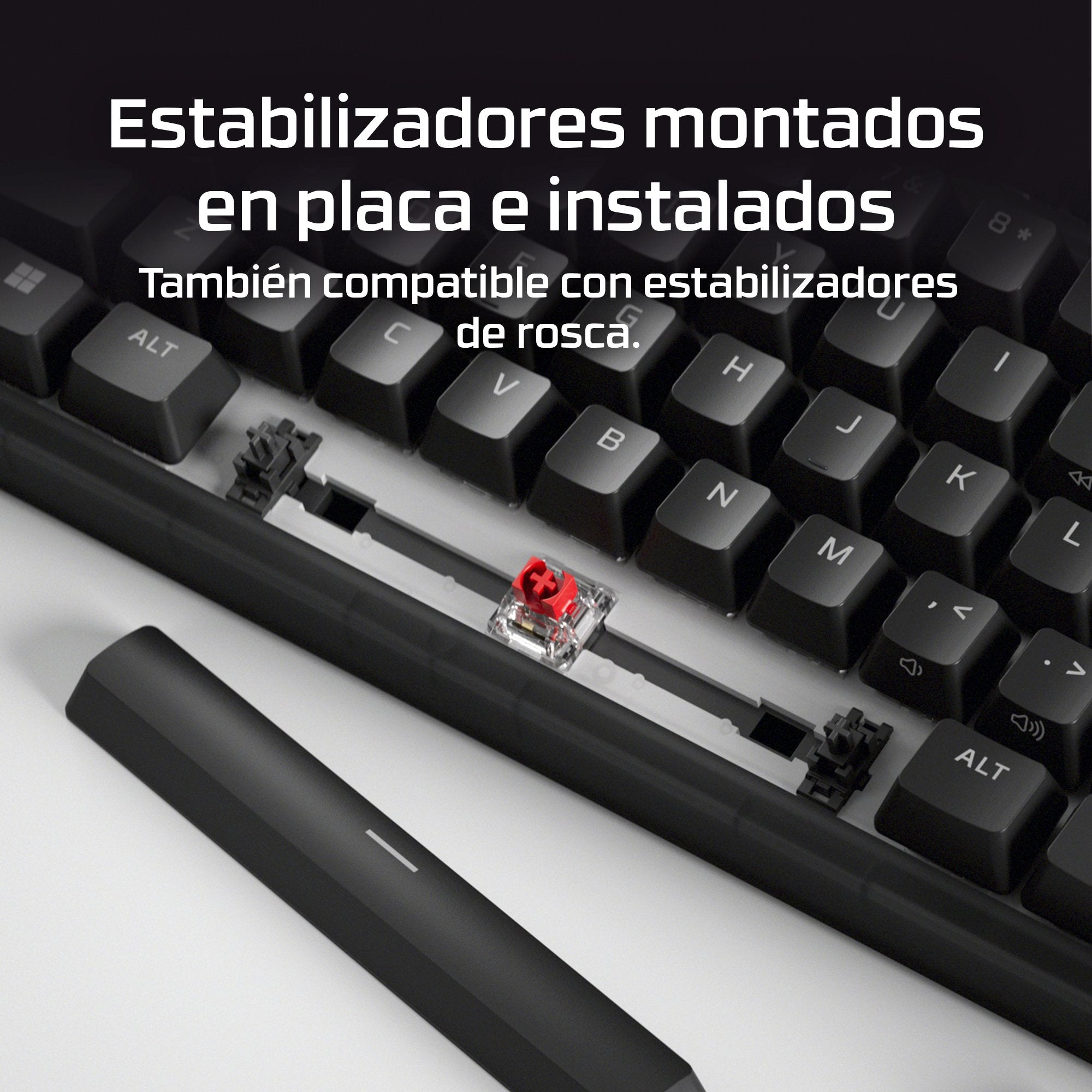 EAN 0198828944597 - HyperX Origins 2 65 teclado Juego USB Negro imagen 9