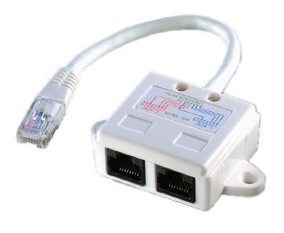 Roline T-Adapter Cat. 5e, Utp Cable De Red Blanco 0,17 M