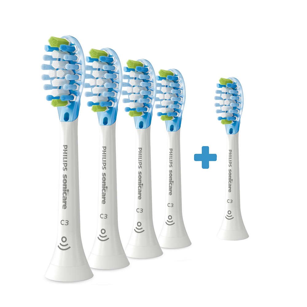 EAN 8720689036955 - Philips HX9045/87 cepillo de cabello 5 pieza(s) Blanco imagen 1