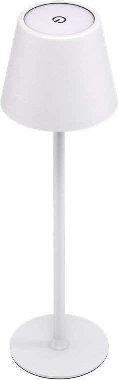 Lámpara De Mesa Led Inalámbrica, Tamaño M, 37 Cm, Blanca
Con Control Táctil, 170 Lm, Luz Blanca Cálida (3000 K) Regulable