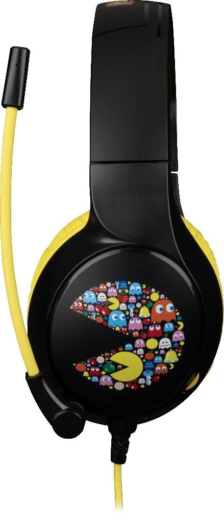 Auriculares Konix Pacman Usb Tipo A Negro, Amarillo