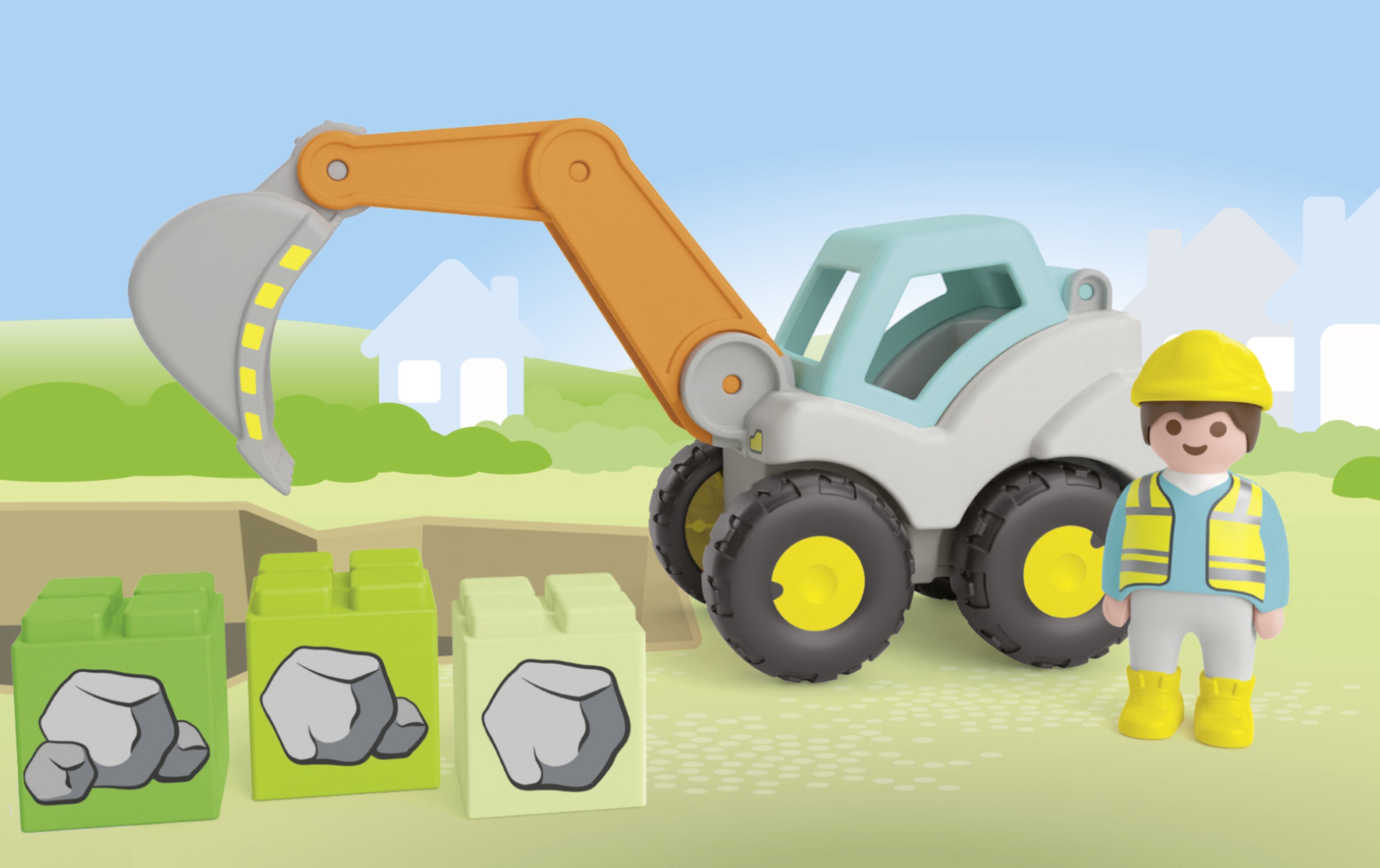 Playmobil Junior Pala Excavadora