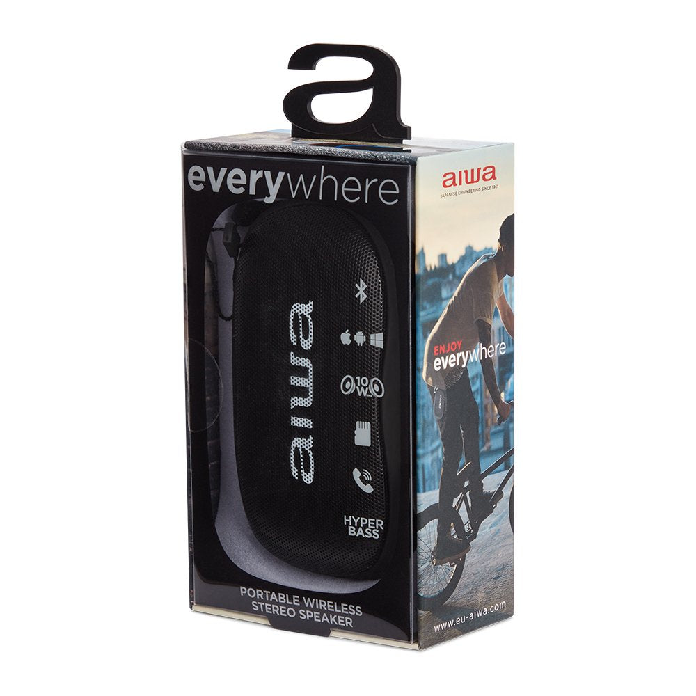 Altavoz Con Bluetooth Aiwa Bs-110bk 10w 2.0