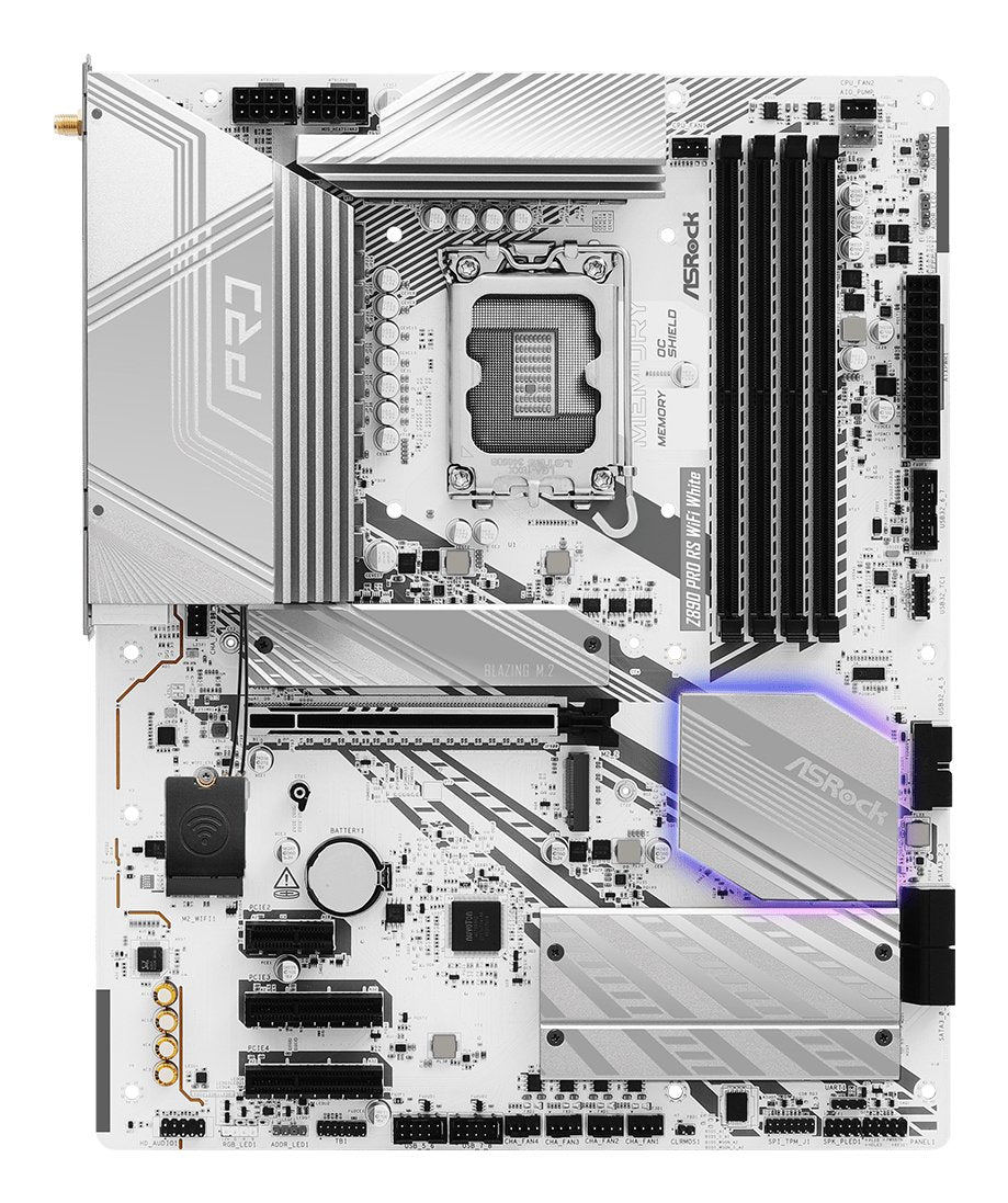 EAN 4710483947476 - Asrock Z890 Pro RS WiFi White Intel Z890 LGA 1851 (Socket V1) ATX imagen 3