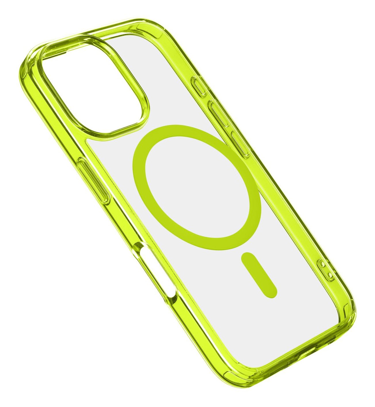 Cellularline Iconic Mag Magsafe Case Iphone 16 Pro Lime