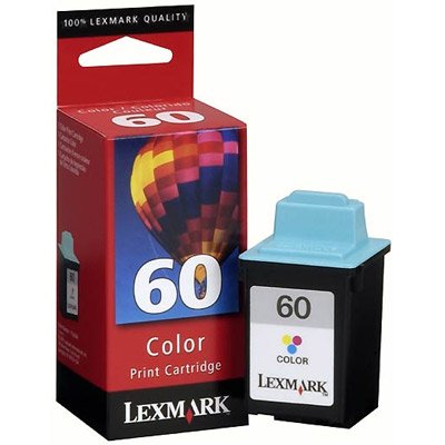 Original Lexmark Cartucho Inyeccion Tinta Color Nº60 225 Paginas Color Jetprinter Z/12/22/32