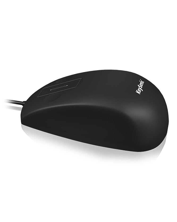 Mouse Keysonic Ksm-5030m-B Usb Negro / Resistente Al Agua De Silicona