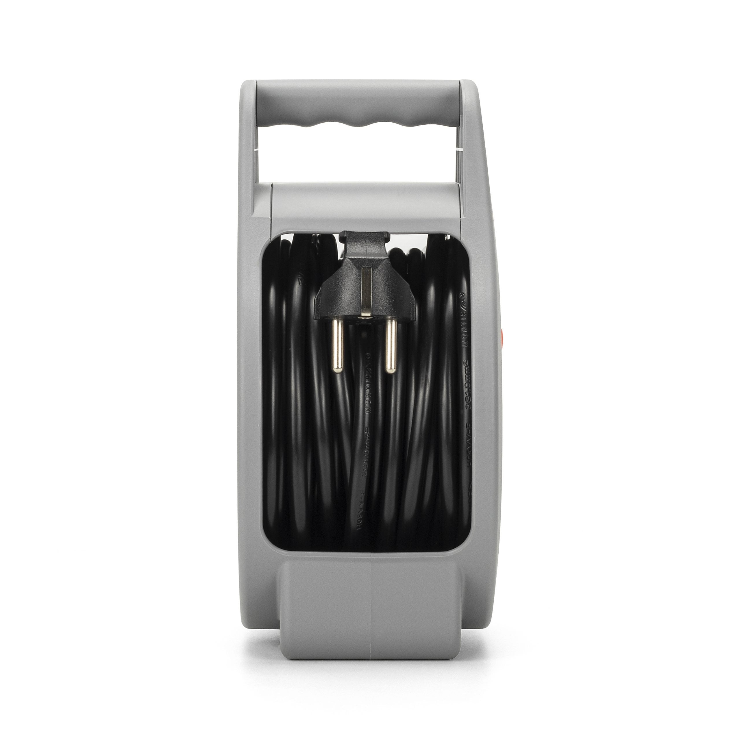 Cable De Extensión Montis Home Con Enrollador Usb De 10 M Mt 188 2 Salidas Ac