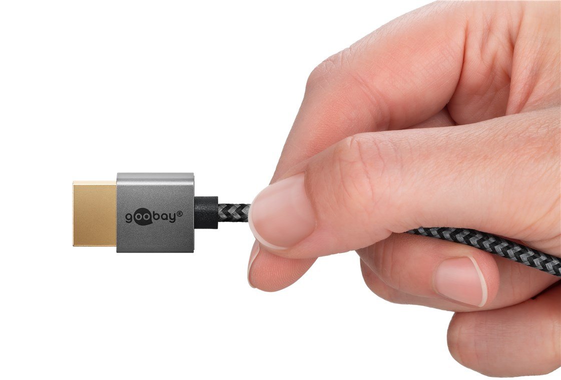 EAN 4040849757587 - Goobay 75758 cable HDMI 2 m HDMI tipo A (Estándar) Gris imagen 9