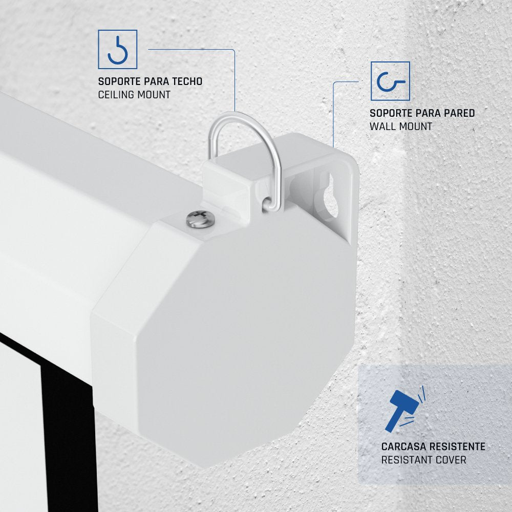 Iggual Pantalla Mural Pan.110"243x137 Cm Eléctrica