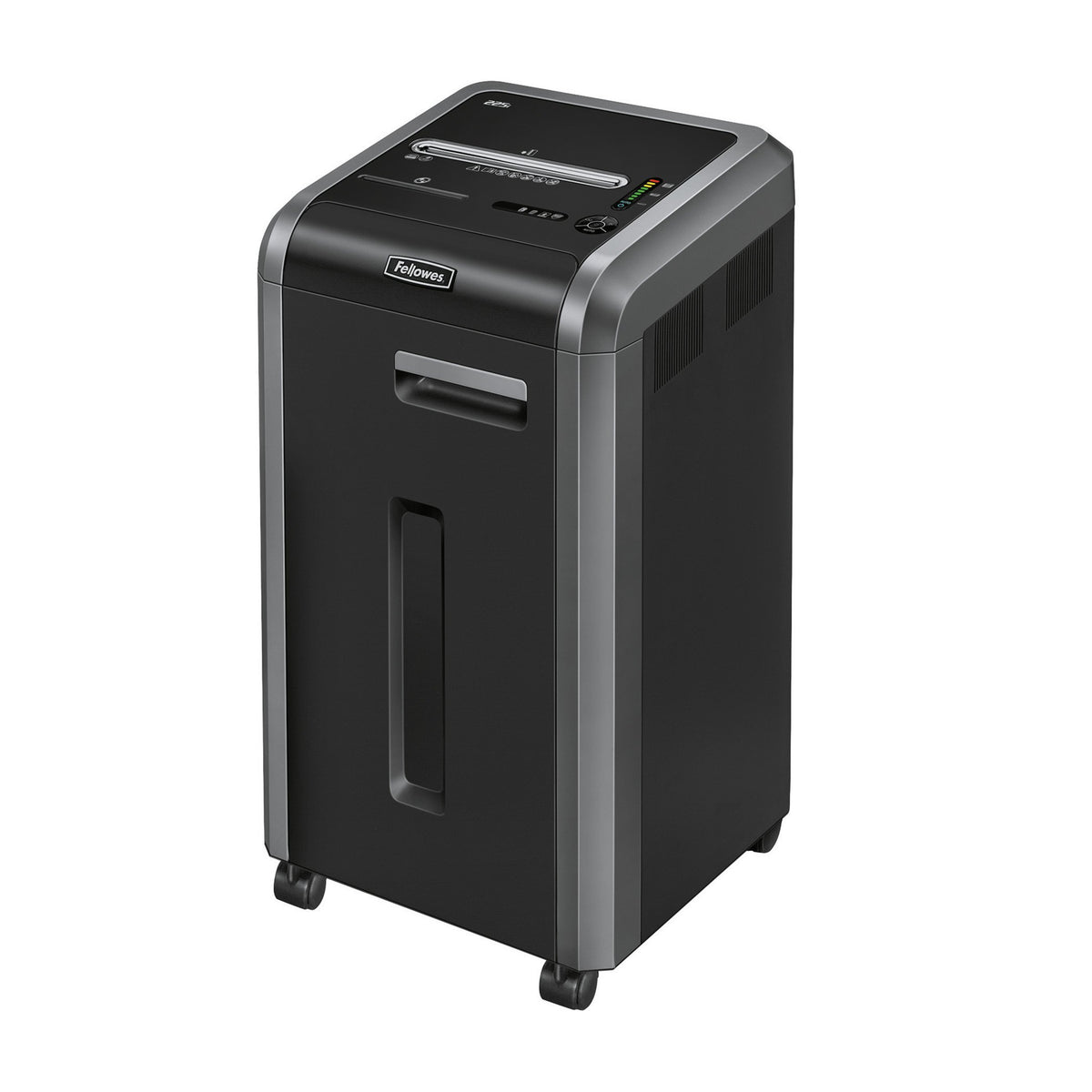 EAN 0043859628230 - Fellowes 225i triturador de papel Corte en tiras 24 cm Negro imagen 1