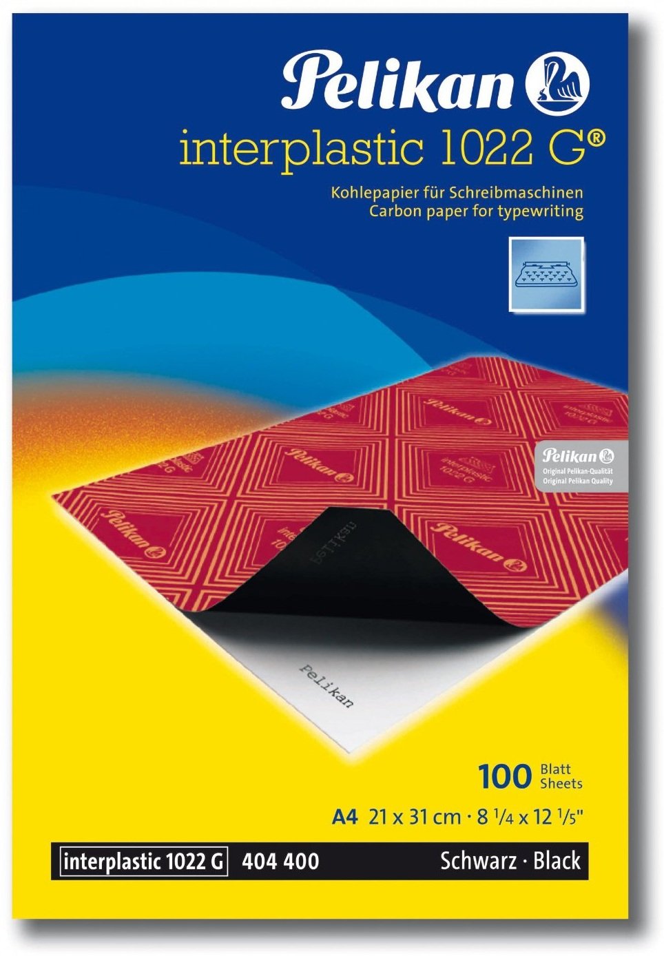 EAN 4012700401021 - Pelikan 401026 papel de carbón 10 hojas A4 imagen 1